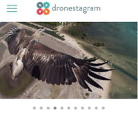 Sur iOS, Dronestagram en version application