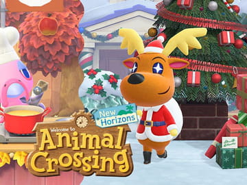 Take part in the Animal Crossing: New Horizons Christmas event!