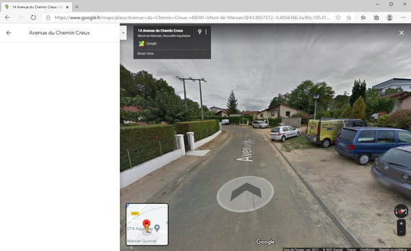Google Maps satellite : voir un quartier ou une maison