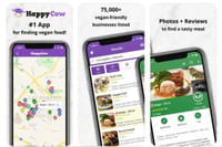 Avec Happy Cow, trouvez un restaurant vegan ou végétarien à proximité