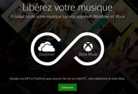 Musique : connectez Xbox Music et OneDrive