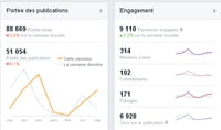 Pages Facebook : le module statistique