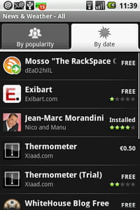 Android Market : l'alternative à l'App Store