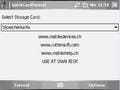 Logiciel formatage carte sd