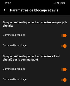 Comment bloquer le numéro et appel indésirable ou inconnu