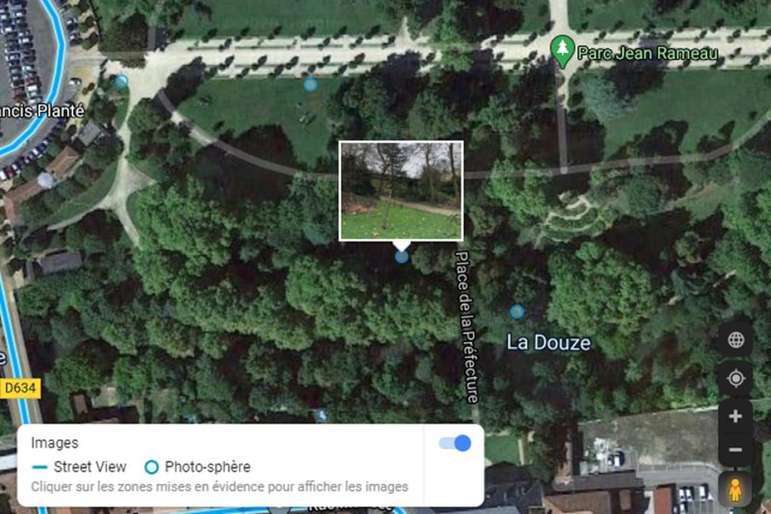 Google Maps satellite : voir un quartier ou une maison