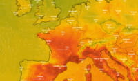 Canicule : les vagues de chaleur en direct sur la carte interactive Windy