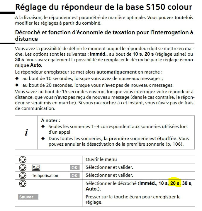 Mode d'emploi Gigaset AS690 (Français - 106 des pages)