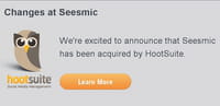 Hootsuite rachète Seesmic, et son outil de gestion des réseaux sociaux