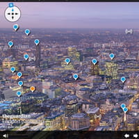 Un panorama interactif de Londres à 360°