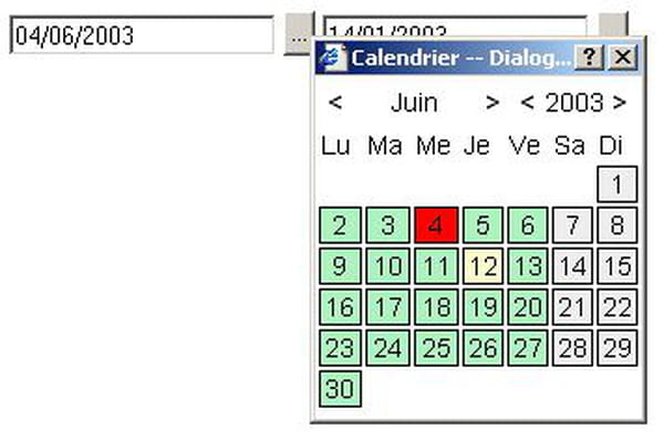Calendrier a coupons