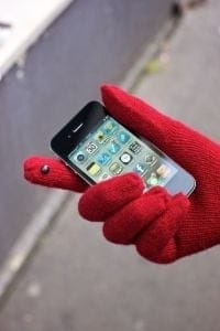 La solution pour utiliser son smartphone même en hiver avec des gants