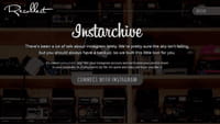 Instarchive, pour archiver ses photos Instagram