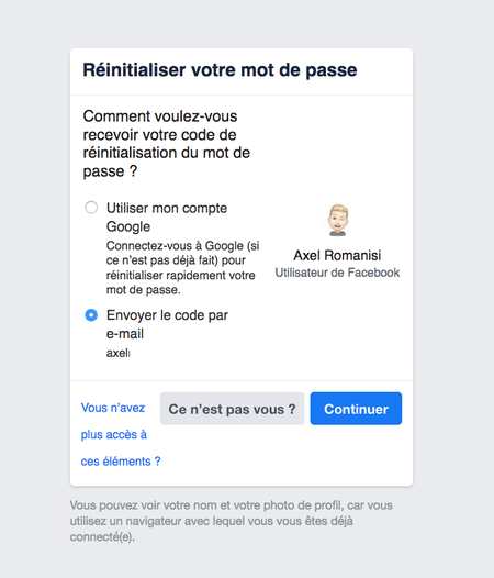 Mot De Passe Facebook Perdu Comment Faire