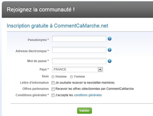 Être membre de CommentCaMarche.net : Pourquoi/Comment