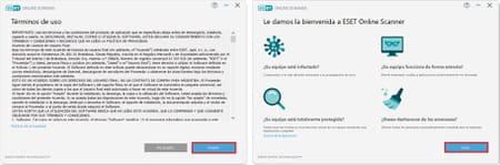 ¿Cómo instalar ESET Online Scanner?