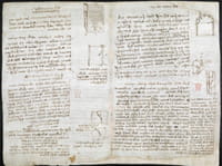Découvrez les notes de Léonard de Vinci numérisées