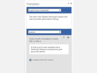Microsoft lance un outil de traduction pour Office 2013