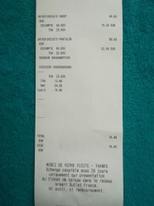 Comprendre un ticket de caisse