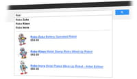 Google ouvre la recherche instantanée aux sites d'e-commerce
