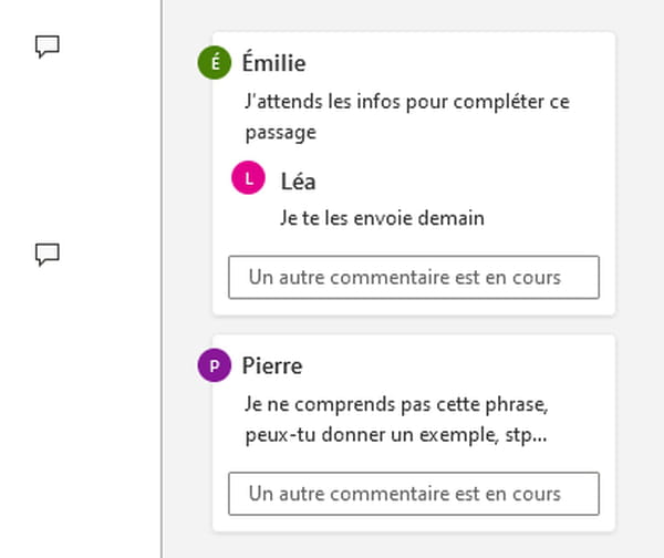 Commentaire dans Word afficher, insérer, supprimer…