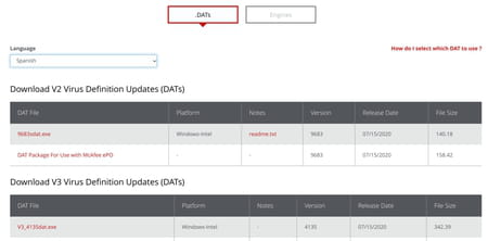 ¿Cómo actualizar tu McAfee sin internet?