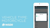 Waze passe en mode moto