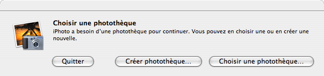 Comment Créer Une Nouvelle Session Sur Mac Créer / choisir une nouvelle photothèque dans iPhoto - Comment Ça Marche