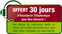 S30 jours d'assistance téléphonique OFFERTS