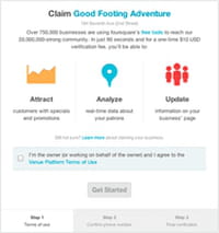 Revendiquer instantanément son entreprise sur Foursquare : c'est possible