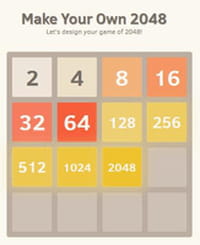 Créez votre propre version du jeu 2048