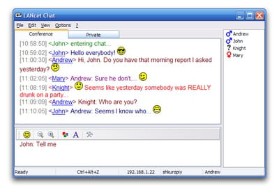 netcrate software a cr un logiciel de chat diffrent des autres en effet lancet chat fonctionne en rseau lan et prend en charge plusieurs ordinateurs - Chat Gratuit netcrate software a cr un logiciel de chat diffrent des autres en effet lancet chat fonctionne en rseau lan et prend en charge plusieurs ordinateurs - Chat Gratuit