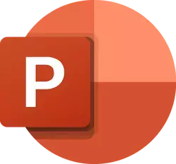 Transformer une présentation personnalisée en modèle dans PowerPoint _Office_PowerPoint_2018-present.svg