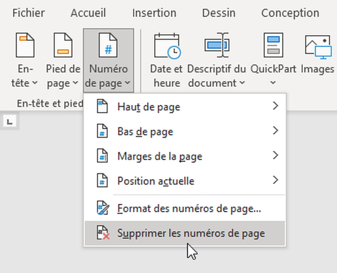 Numéro de page Word : afficher, personnaliser, supprimer…