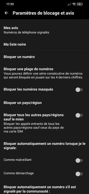 Comment bloquer le numéro et appel indésirable ou inconnu