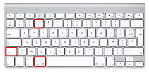 Capture d'écran sur Mac