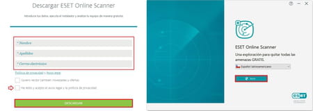 ¿Cómo instalar ESET Online Scanner?