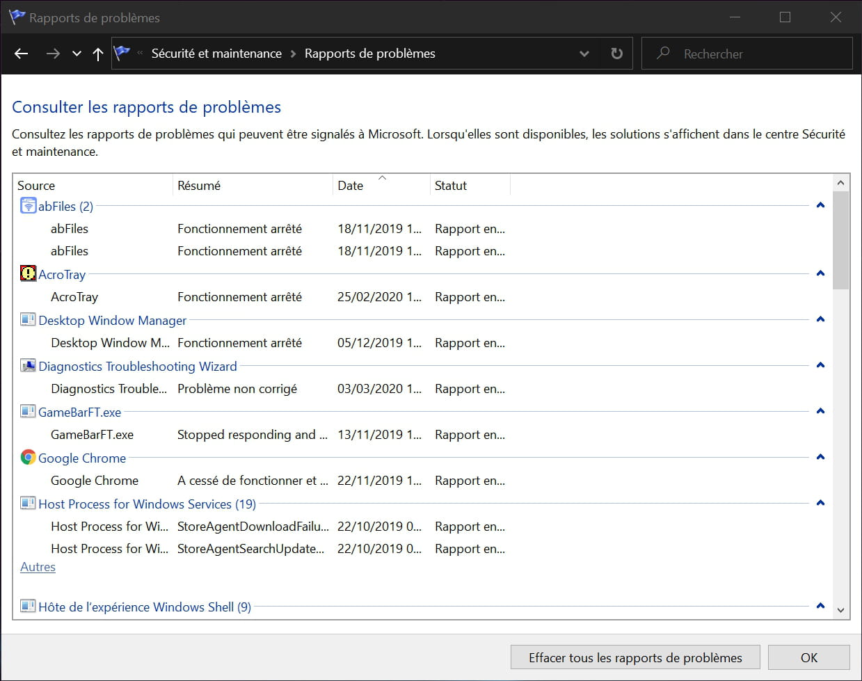 Identifier Les Causes De Plantage Sous Windows 10 Avec Le