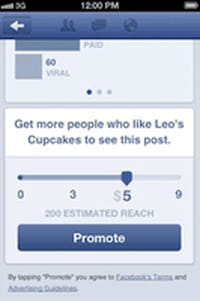 La gestion des pages Facebook améliorée depuis les terminaux iOS