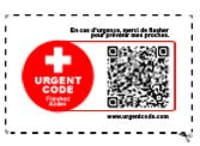 UrgentCode, le QR code à utiliser en cas d'urgence